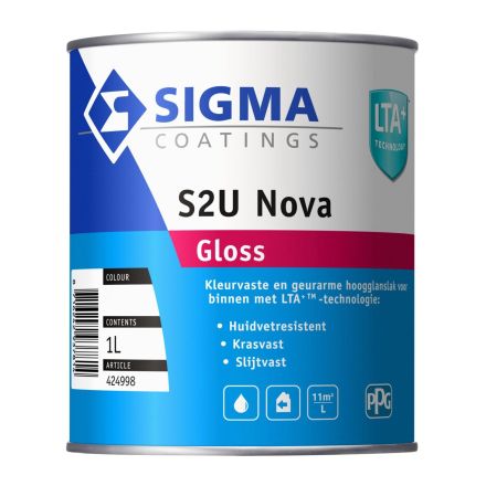 Sigma S2U Nova Gloss - Hoogglans Lakverf Binnen