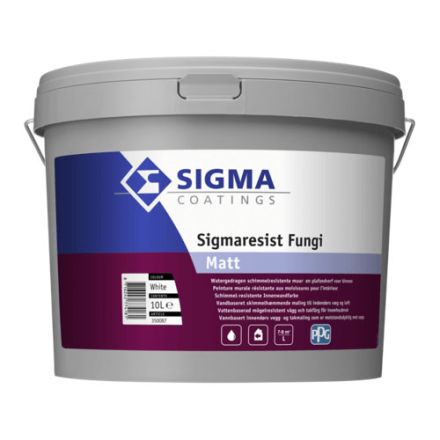 Sigma Sigmaresist Fungi Matt - Matte Schimmelwerende Muurverf