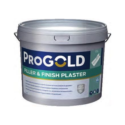 ProGold Filler & Finish Plaster - 10 Liter