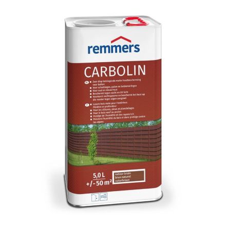 Remmers Carbolin - Natuur Bruin 5 Liter