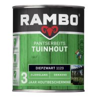 Rambo Pantserbeits Tuinhout Dekkend - Diepzwart