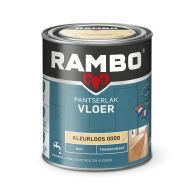 Rambo Pantserlak Vloer Mat Transparant - Kleurloos