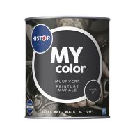 Histor MY color Muurverf Extra Mat - Whitby Jet