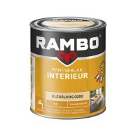 Rambo Pantserlak Interieur Transparant Mat - Kleurloos