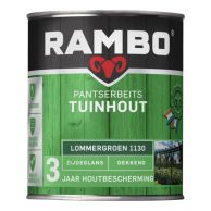 Rambo Pantserbeits Tuinhout Dekkend - Lommergroen