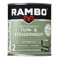 Rambo Pantserbeits Tuin & Steigerhout Zijdeglans - Helm Groen 750 ml