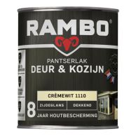 Rambo Pantserlak Deur & Kozijn Zijdeglans Dekkend - Crèmewit