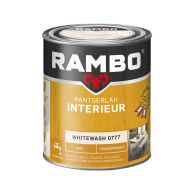 Rambo Pantserlak Interieur Transparant Mat - Whitewash