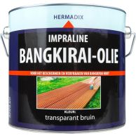 Hermadix Impraline Bangkirai Olie Transparant Bruin