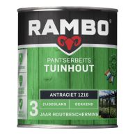 Rambo Pantserbeits Tuinhout Dekkend - Antraciet