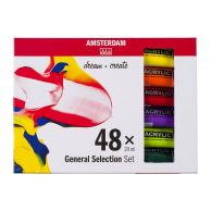 Amsterdam Standard Series acrylverf algemene selectie set | 48