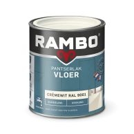 Rambo Pantserlak Vloer Zijdeglans Dekkend - RAL 9001