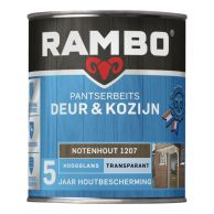 Rambo Pantserbeits Deur & Kozijn Hoogglans Transparant - Notenhout 750 ml